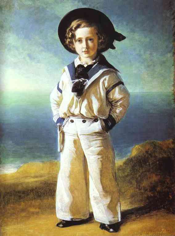 Принц Альберт Эдуард, 1846 год, художник Franz Xaver Winterhalter