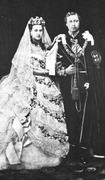 Свадьба принца Эдуарда VII и Александры, 1863 год