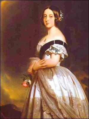   Королева Виктория,  художник  Franz Xavier Winterhaler