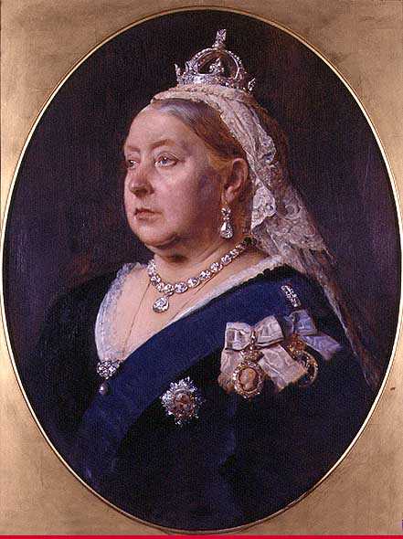   Королева Виктория, неизвестный художник