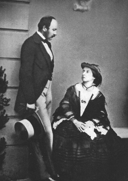   Королева Виктория и принц Альберт,  неизвестный фотограф