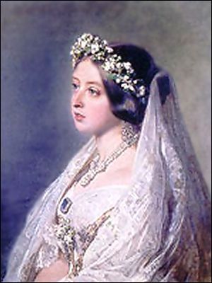   Королева Виктория,  художник  Franz Xavier Winterhaler